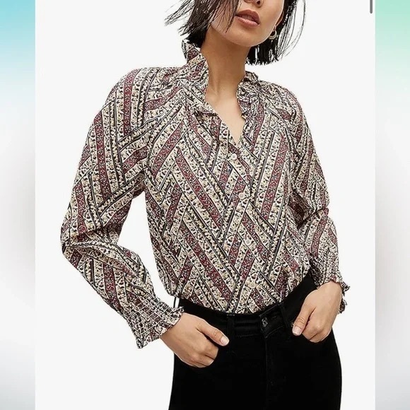 Veronica Beard Calisto‎ Button-Down Shirt Size M - Picture 1 of 11